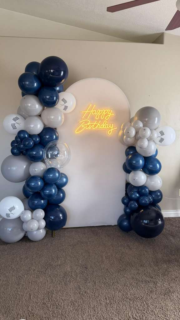 Racing theme birthday party